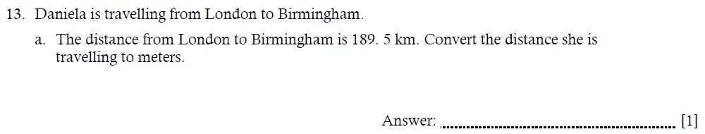 Question 13(a) - Hampton Court House – Year 6 Maths Entrance Exam Paper - 2026
