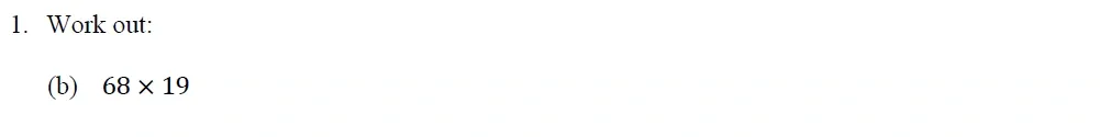 Question Sec A - 01(b) - Oundle School – 10+ Maths Entrance Exam Paper - 2013