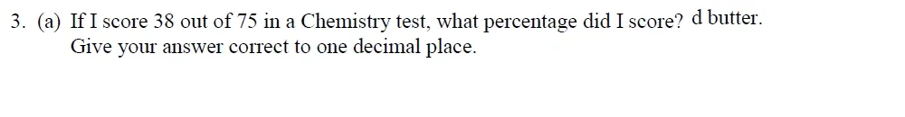 Question Sec B - 03(a) - Oundle School – 10+ Maths Entrance Exam Paper - 2013