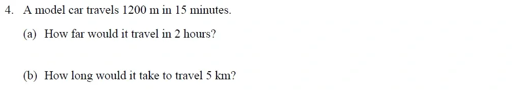 Question Sec B - 04(a, b) - Oundle School – 10+ Maths Entrance Exam Paper - 2013