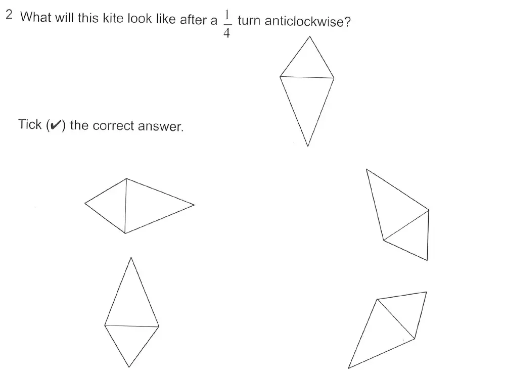 Question 02 - St Faiths Cambridge – Year 4 Sample Maths Paper - 2026