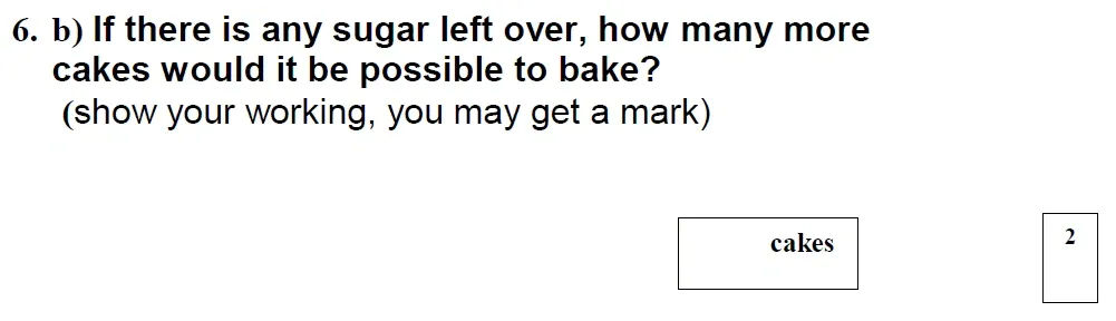 Question 06(b) - St Mary's School – Year 4 Maths Sample Paper - 2026
