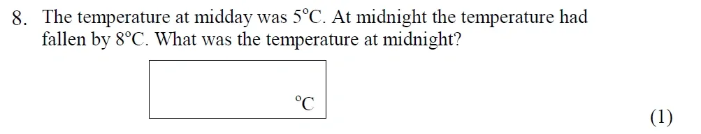 Question Sec A - 08 - St Mary's School - Year 5 Maths Sample Test Paper - 2026