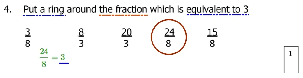 Question 04 - St Mary's School – Yr 6 Maths Sample Test Paper - 2026