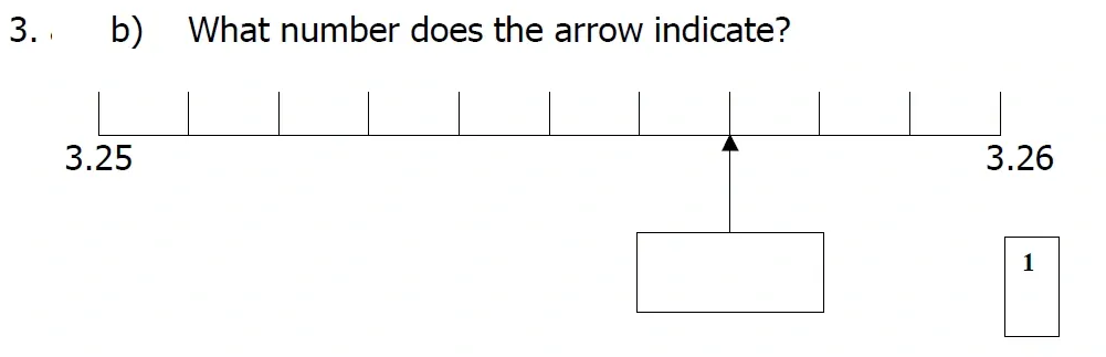 Question 03(b) - St Mary's School – Yr 6 Maths Sample Test Paper - 2026