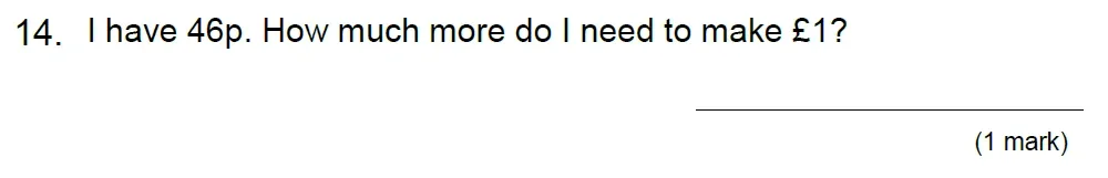 Question 14 - Stephen Perse School - Year 5 Maths Entrance Paper - 2026