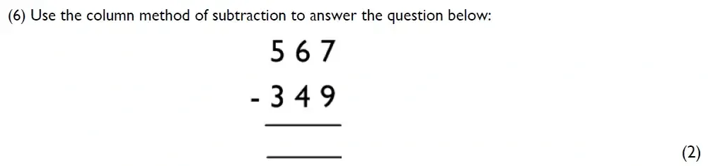 Question 06 - Westminster Cathedral Choir School – 8 Plus Maths Specimen Paper 1 - 2026