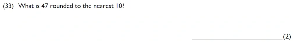 Question 33 - Westminster Cathedral Choir School – 8 Plus Maths Specimen Paper 1 - 2026