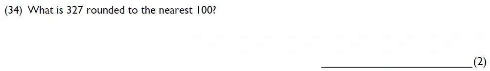 Question 34 - Westminster Cathedral Choir School – 8 Plus Maths Specimen Paper 1 - 2026