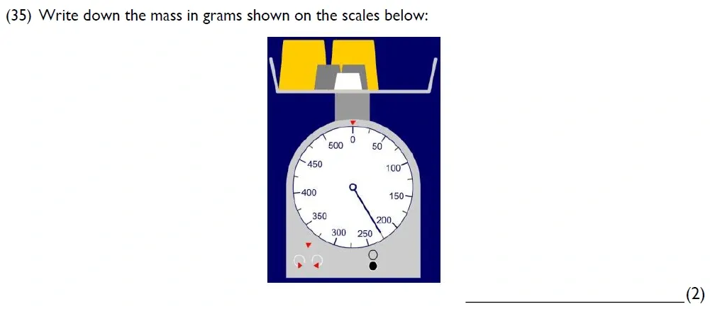 Question 35 - Westminster Cathedral Choir School – 8 Plus Maths Specimen Paper 1 - 2026