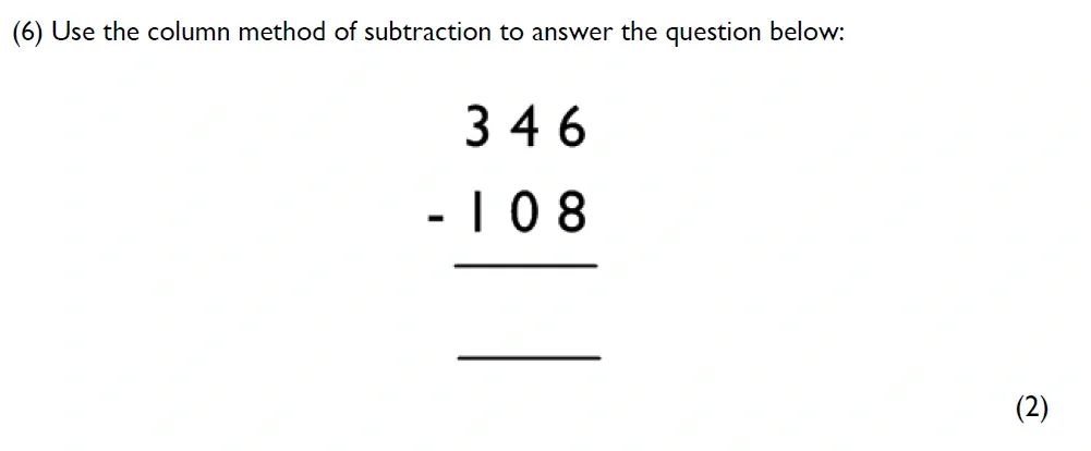 Question 06 - Westminster Cathedral Choir School – 8 Plus Maths Specimen Paper 2 - 2026