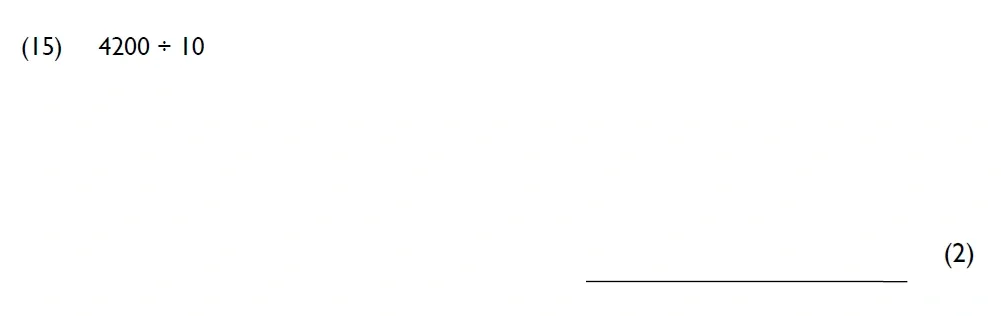 Question 15 - Westminster Cathedral Choir School – 8 Plus Maths Specimen Paper 2 - 2026